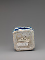 Wine bottle with decoration of landscape and poem, Porcelain painted in underglaze cobalt blue (Jingdezhen ware), China
