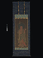 Kshitigarbha, Unidentified artist, Hanging scroll; ink, color, and gold on silk, Korea