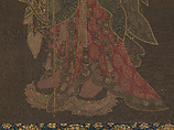 Kshitigarbha, Unidentified artist, Hanging scroll; ink, color, and gold on silk, Korea