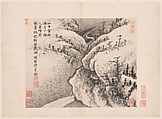 Landscapes and poems, Xiang Shengmo (Chinese, 1597–1658), Album of twenty leaves; ink and color on paper, China