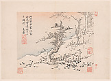 Landscapes and poems, Xiang Shengmo (Chinese, 1597–1658), Album of twenty leaves; ink and color on paper, China