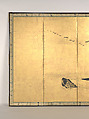 Landscapes with the Chinese Literati Su Shi and Tao Qian, Nagasawa Rosetsu 長澤蘆雪 (Japanese, 1754–1799), Pair of six-panel folding screens; ink and gold leaf on paper , Japan