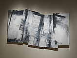 Unfolding Landscape, Zheng Chongbin  American, born China, Ink and acrylic on xuan paper mounted to aluminum board, China