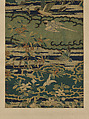 Birds among flowering branches against clouds, Silk tapestry (kesi), China