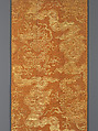Sutra cover, Plain-weave silk with supplementary weft patterning, China