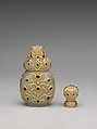 Vase with stopper, India, Mughal period (1526–1858)