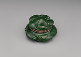 Bonbonniere, Berquin-Varangoz Workshop, Jade (nephrite), France