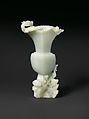 Vase with dragon and phoenix, Jade (nephrite), China
