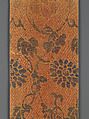 Sutra Cover with Various Flowers and Leaves with Scrolling Stems, Silk, China