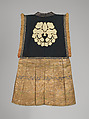 Surcoat (jinbaori), Silk, metallic thread, felt, wool, and velvet, Japan