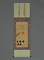 Activities of the Twelve Months, Sakai Hōitsu (Japanese, 1761–1828), Eleven hanging scrolls from a set of twelve; ink and color on silk, Japan