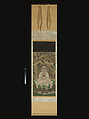 White-Robed Kannon, Sakai Hōitsu (Japanese, 1761–1828), Hanging scroll; ink, color, and gold on silk, Japan