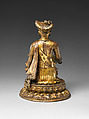 Lamp Bearer, Presumed Portrait of a Nobleman, Gilt-copper alloy, Nepal