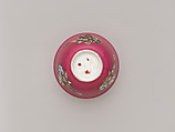 Cup with Butterflies, Porcelain painted with colored enamels and gilded (Jingdezhen ware), China