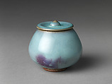 Jar, Stoneware with splashed glaze (Jun ware), China
