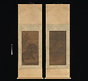 Tiger, Unidentified  , 14th century, Hanging scroll; ink on silk, China