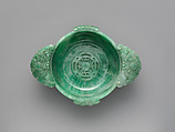 Bowl with Loop Handles, Jadeite, China
