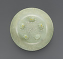 Bowl, Nephrite, white with greenish tint, China