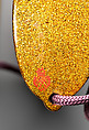 Inrō with Fox's Wedding (Kitsune no yomeiri), Five cases; lacquered wood with gold, silver takamaki-e, hiramaki-e, togidashimaki-e, irokomaki-e, kirikane (cut out gold foil) on nashiji ("pear skin") and black lacquer background, Japan