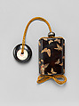 Case (Inrō) with Design of Butterflies, Lacquer, roiro, gold and coloured togidashi; Interior: fundame, Japan