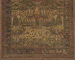Taima Mandala, Hanging scroll; ink, color, and gold on silk, Japan
