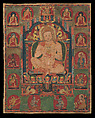 Mahasiddha Jnanatapa, Distemper on cloth, Eastern Tibet, Kham, Riwoche monastery