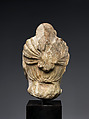 Head of a Bodhisattva (?), Limestone, India (Andhra Pradesh, Nagarjunakonda)