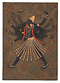 Mahakali, Y. G. Srimati  Indian, Watercolor on paper, India