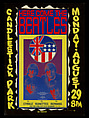 The Beatles at Candlestick Park, San Francisco, CA, Wes Wilson, Paper