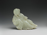 Figure of a scholar, Jade (nephrite), China