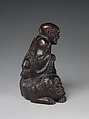 Arhat with a tiger, Bamboo, China