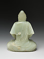 Seated Buddha, Jade, China