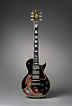 Les Paul Custom (serial no. 7 7277), Gibson (American, founded Kalamazoo, Michigan 1902), Mahogany, rosewood, nickel, plastic, mother-of-pearl