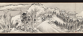 Winter Landscape after Wang Hui’s Interpretation of Shen Zhou, Fu C. Y. Shen (Chinese, born 1937), Handscroll; ink on paper, China