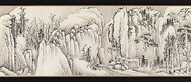 Winter Landscape after Wang Hui’s Interpretation of Shen Zhou, Fu C. Y. Shen (Chinese, born 1937), Handscroll; ink on paper, China