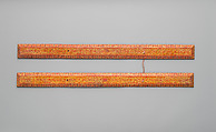 Pair of Manuscript Covers, Wood with polychrome, Sri Lanka (Kandy or Colombo district)
