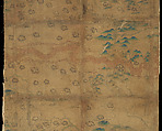 Map of China, Unidentified artist Chinese, Eight hanging scrolls; ink and color on silk, China