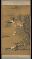 Mandarin ducks and cotton rose hibiscus, Lü Ji (Chinese, active late 15th century), Hanging scroll; ink and color on silk, China