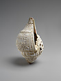 Carved Conch, Shell, India