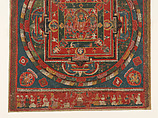 Vasudhara Mandala, Distemper on cloth, Nepal