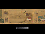 Eighteen Songs of a Nomad Flute: The Story of Lady Wenji, Unidentified artist Chinese, early 15th century, Handscroll; ink, color, and gold on silk, China