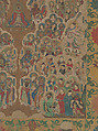 Thousand-Armed, Thousand-Eyed Guanyin, Zhou Bangzhang (Chinese, active early 17th century), Hanging scroll; ink and color on silk with painted border, China