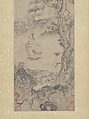 Tao Yuanming enjoying chrysanthemums, Du Jin (Chinese, active ca. 1465–1509), Hanging scrolls; ink and color on paper, China