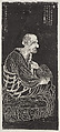 Luohan, after a set attributed to Guanxiu, Unidentified artist, possibly Ding Guanpeng (active 1726–71), Ink on paper, China