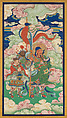 Guan Yu, Unidentified artist  , ca. 1700, Hanging scroll; ink, color, and gold on silk, China