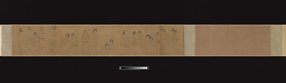 In the Palace, Unidentified artist Chinese, active early 12th century, Handscroll; ink and touches of color on silk, China