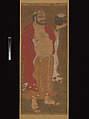 Luohan, Unidentified artist, Hanging scroll; ink and color on silk, China