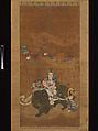 Guanyin the Bringer of Sons, Unidentified artist  , late 16th century, Hanging scroll; ink, color, and gold on silk, China