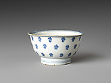 Cup with character for longevity (shou), Porcelain painted with cobalt blue under a transparent glaze (Jingdezhen ware for Japanese market), China