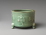 Incense Burner, Stoneware with celadon glaze (Longquan ware), China